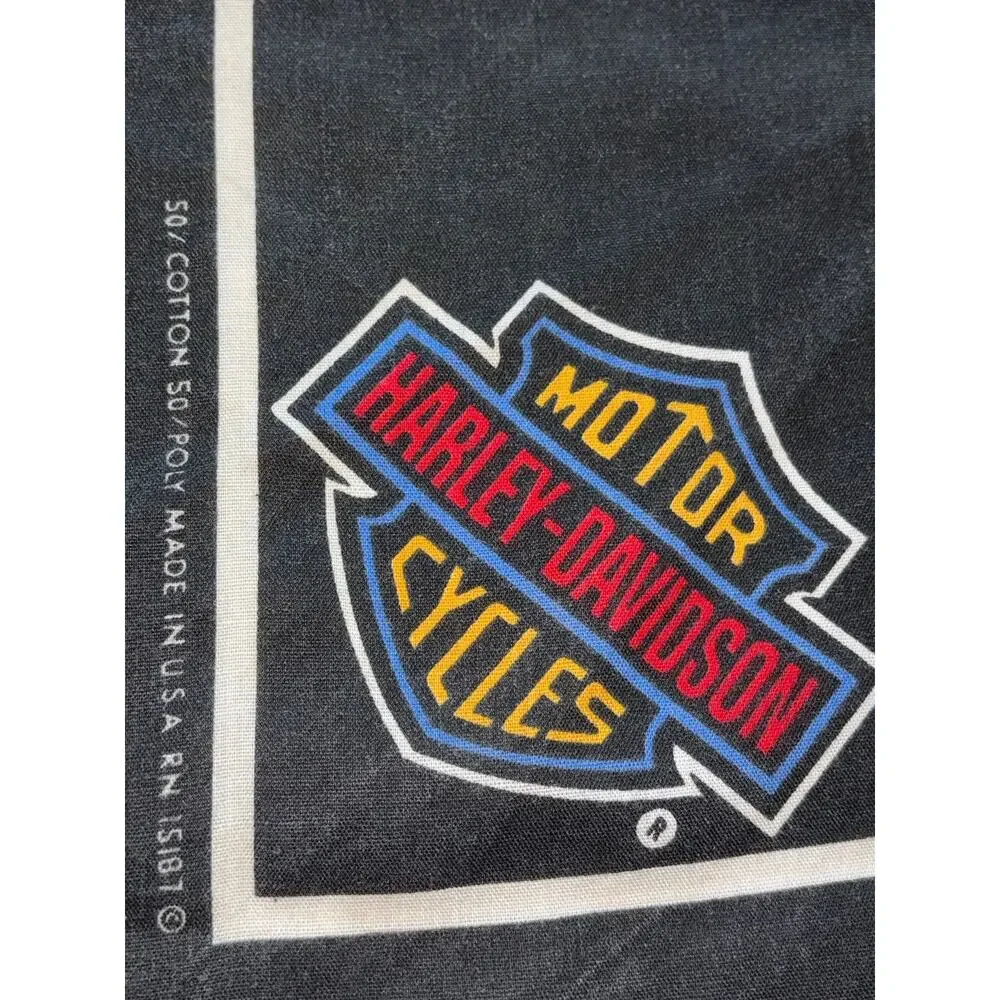 Harley Davidson Motorcycle Vintage Bandana